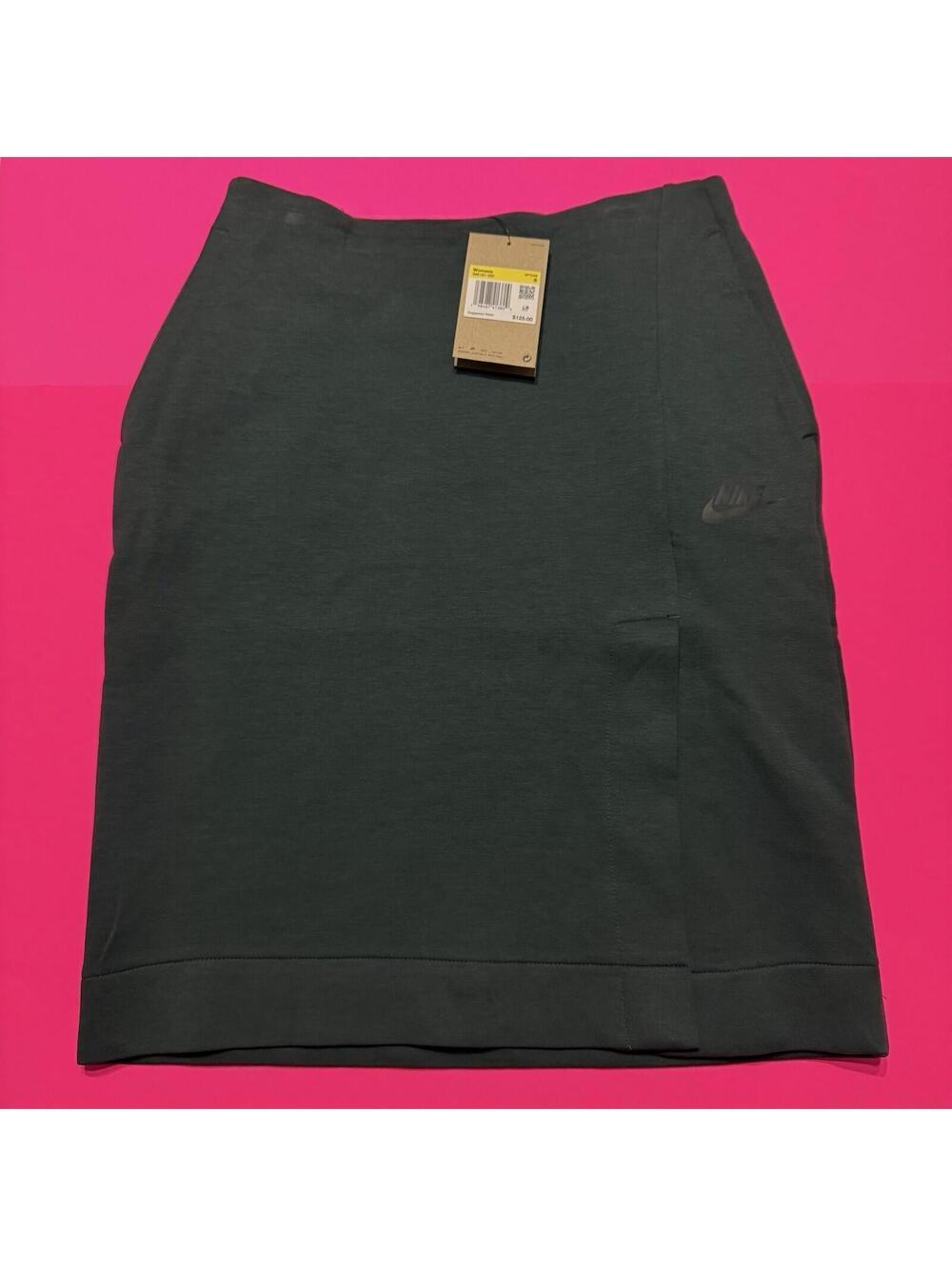 Nike Tech Pack Knit Skirt Green Gray Slim Fit IM6181-390 NEW $125 Women’s Small - Picture 3 of 10